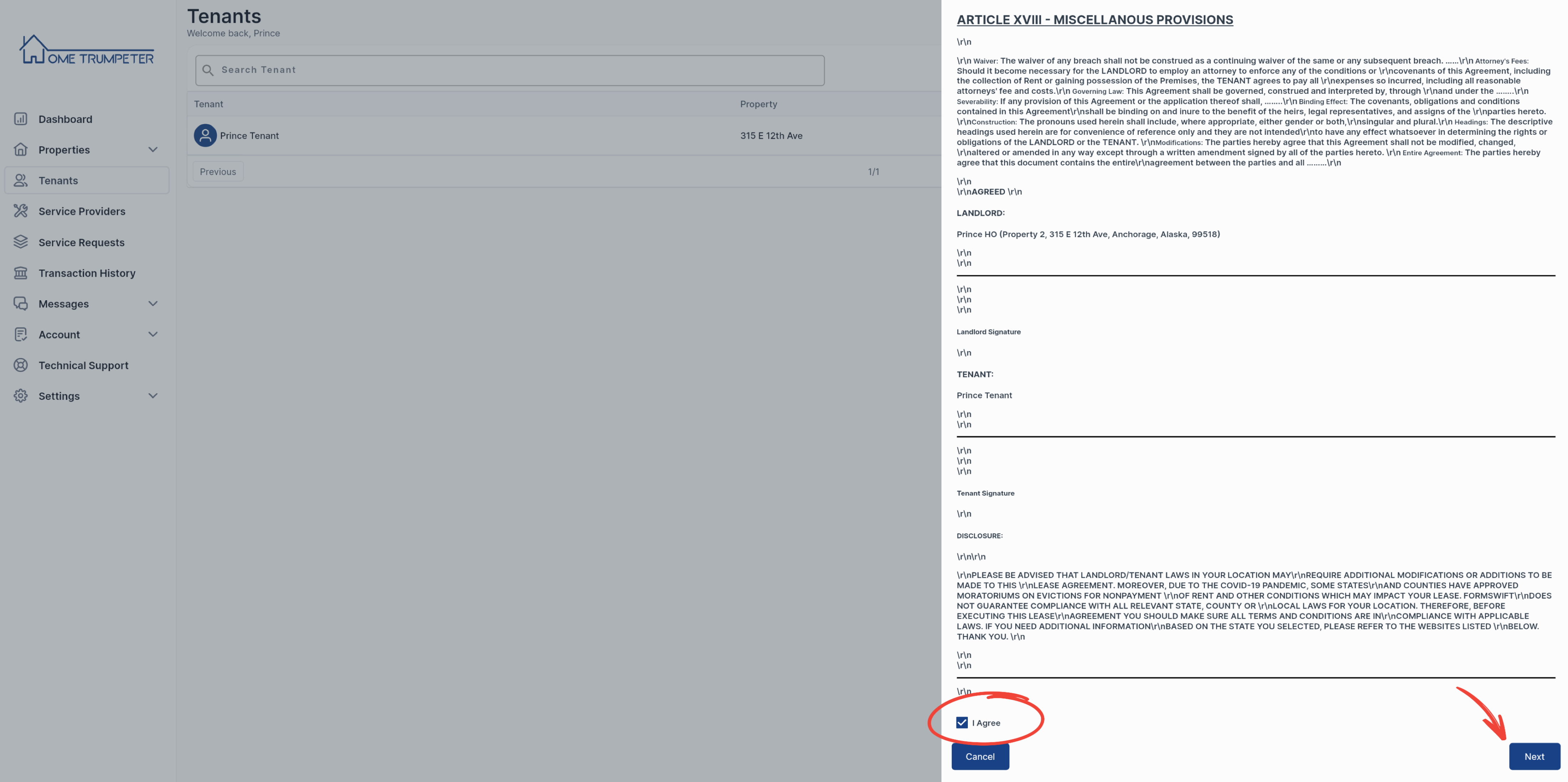 Onboarding a new tenant-Send invitation_Step 34